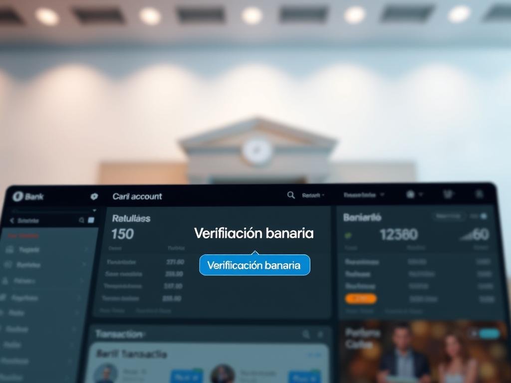 verificación bancaria